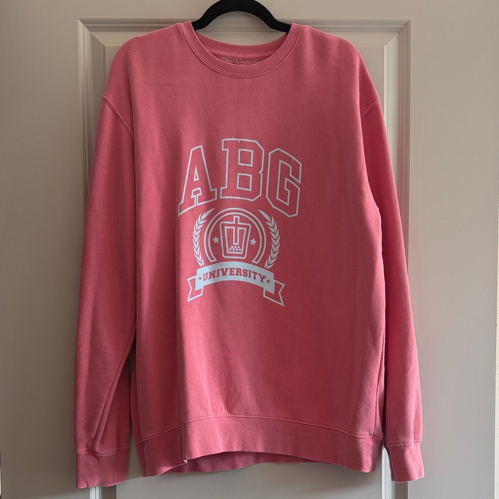 ABG University Pink Sweatshirt